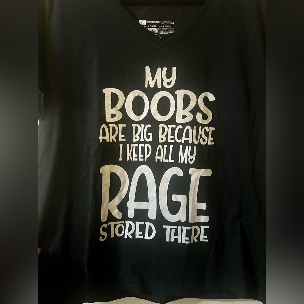 Funny women’s XL tshirt